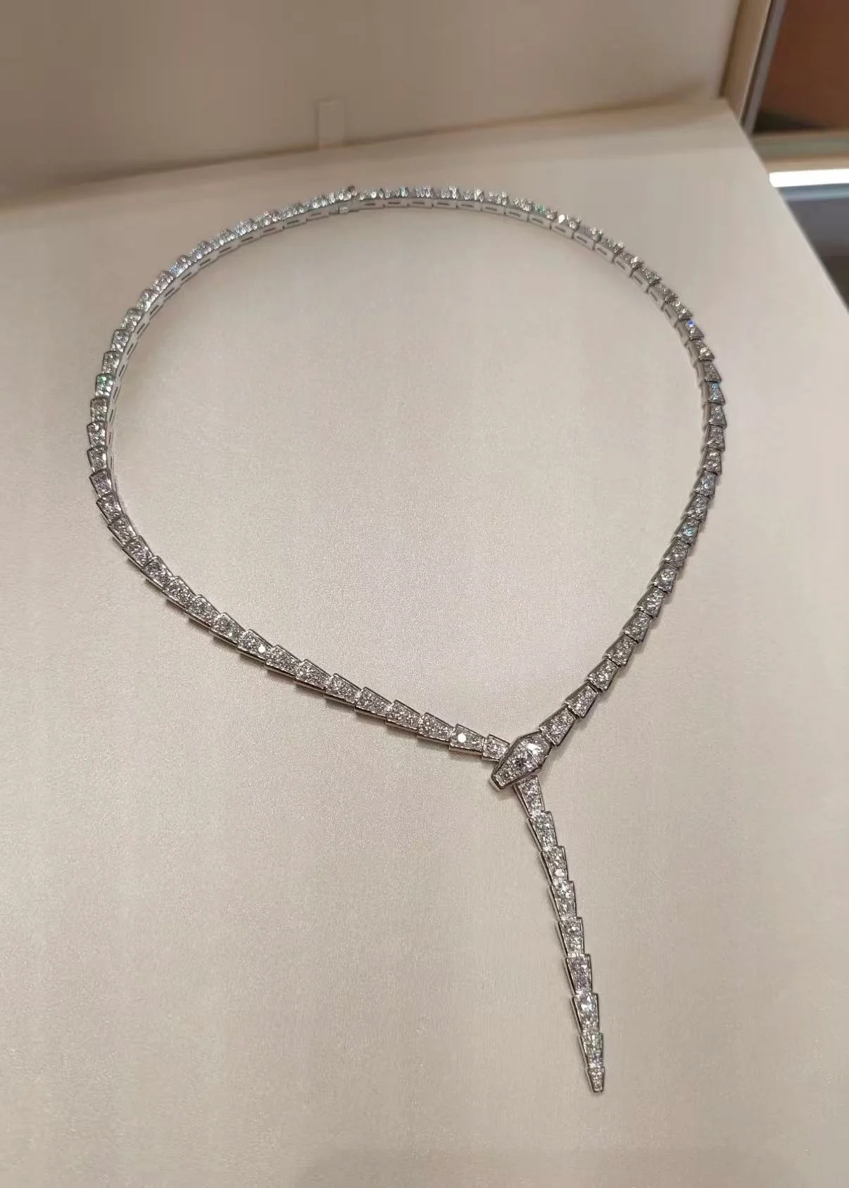 [GALE]HAUTE COUTURE GOLD SERPENTI NECKLACE