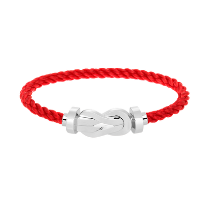 [GALE]CHANCE LARGE 8 FIGURE BUCKLE NO DIAMOND BRACELET SILVER