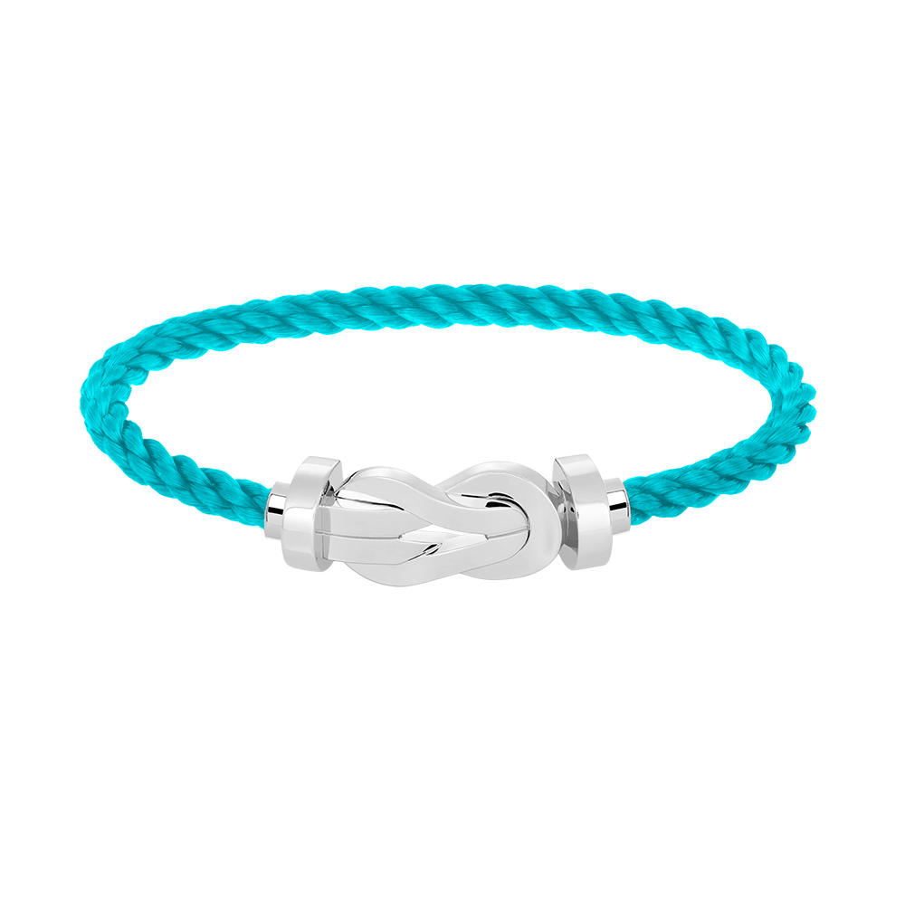 [GALE]CHANCE LARGE 8 FIGURE BUCKLE NO DIAMOND BRACELET SILVER