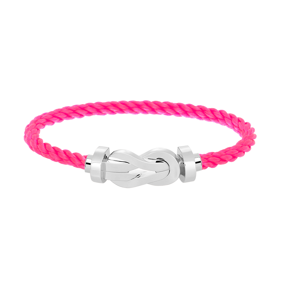 [GALE]CHANCE LARGE 8 FIGURE BUCKLE NO DIAMOND BRACELET SILVER