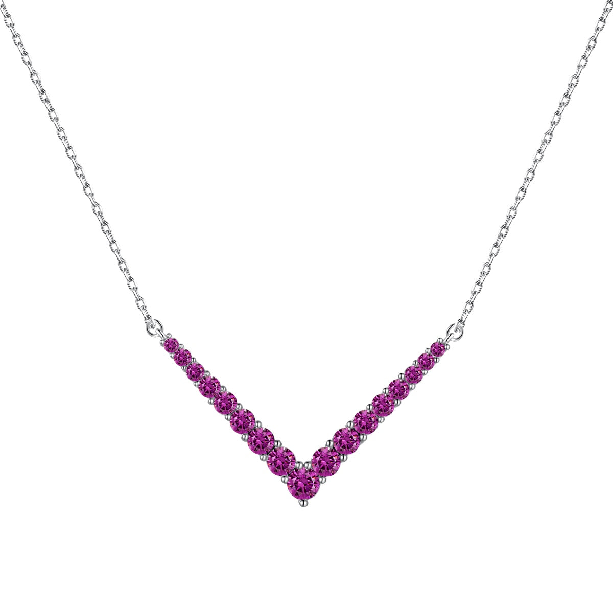 [GALE]Ornate Round Cut Necklace