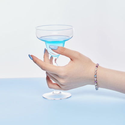 [GALE]Radiant Water Drop Shape Daily Bracelet