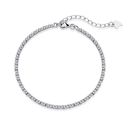 [GALE]Elegant Emerald Cut Daily Bracelet