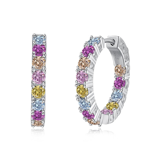 [GALE]Unique Round Cut Daily Earrings