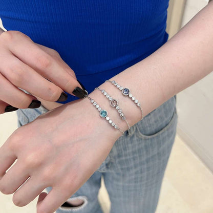 [GALE]Luxurious Heart Of The Ocean Bracelet