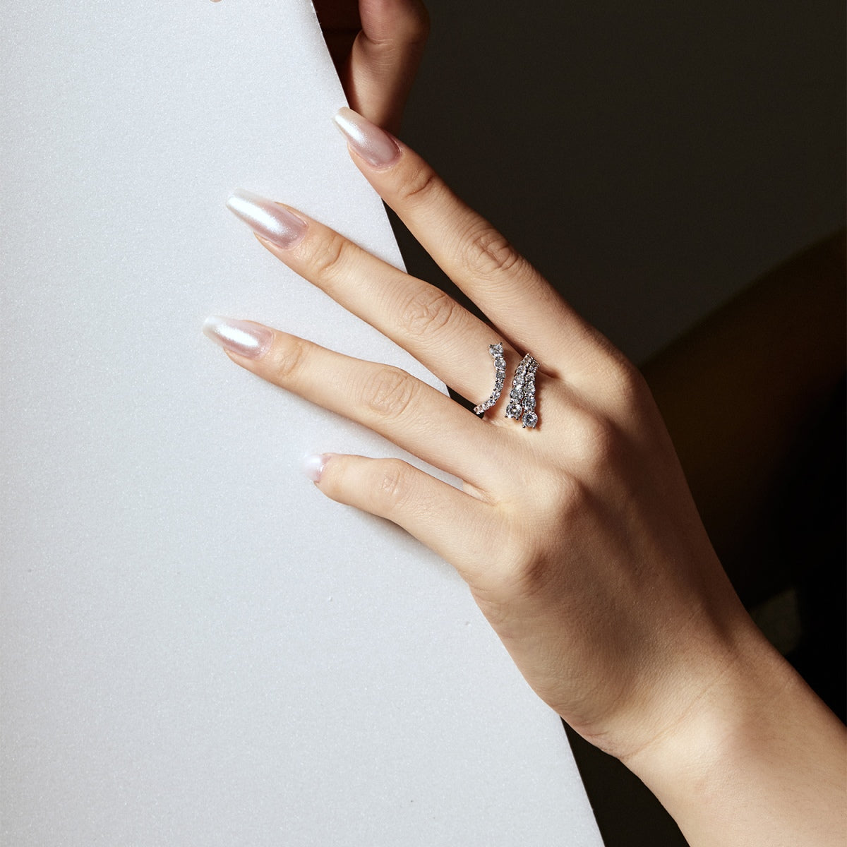 [GALE]Unique Vivid Snake Shape Daily Ring