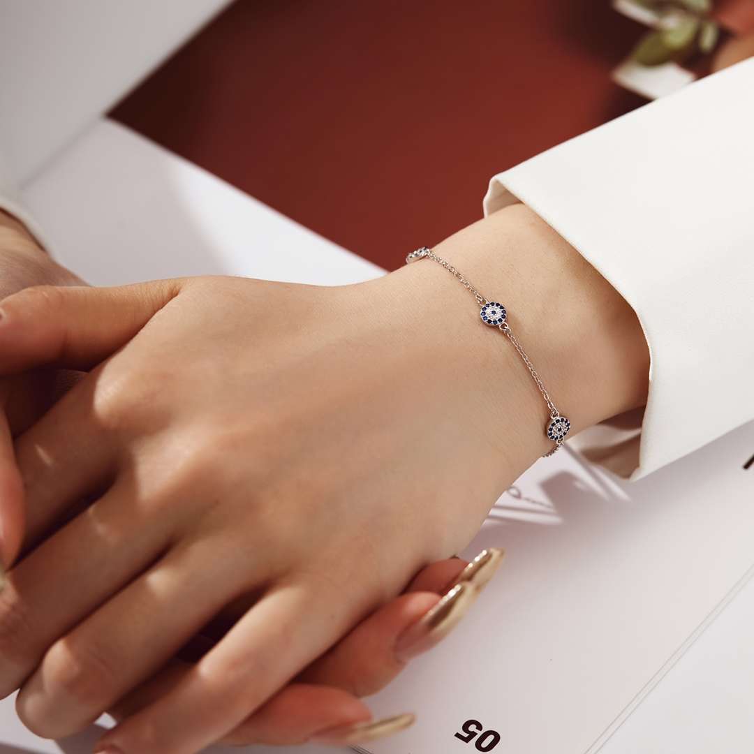 [GALE]Delicate Round Shape Pendent Necklace