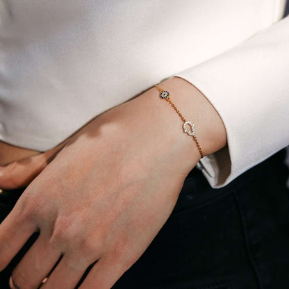 [GALE]Gost Shape & Round Shape Necklace