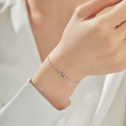 [GALE]Evil Eye Shape Necklace