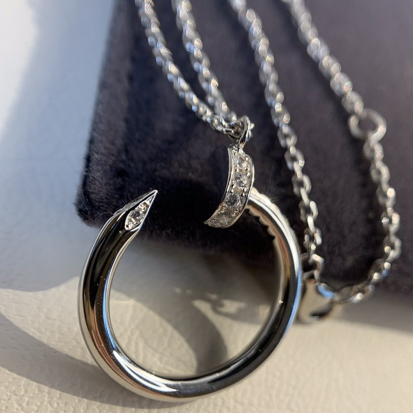 [GALE]JUSTE NECKLACE SILVER
