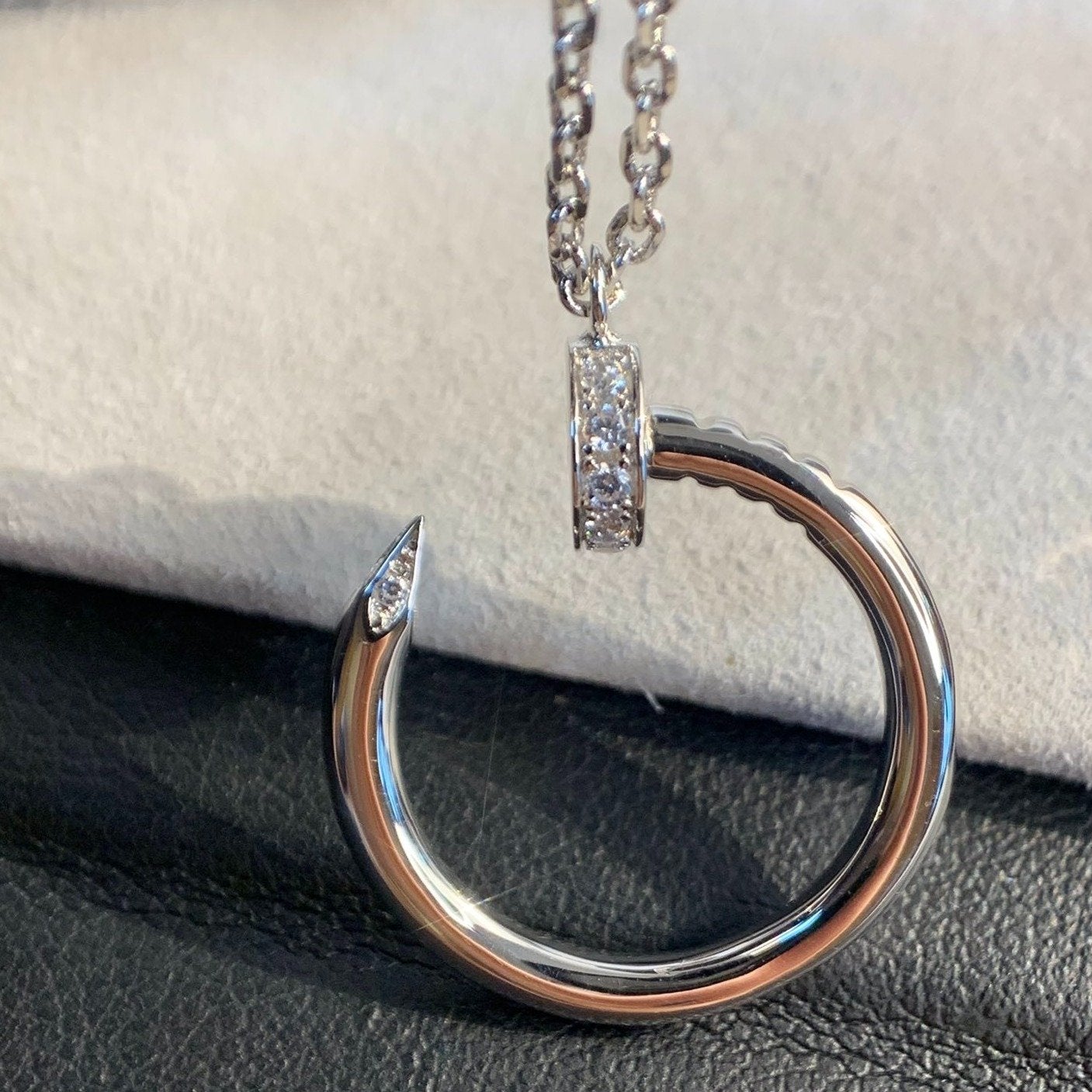 [GALE]JUSTE NECKLACE SILVER