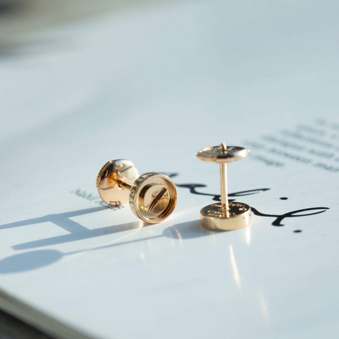 [NOVO] LOVE OHRRINGE ROSÉGOLD 10MM