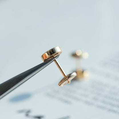 [NOVO] LOVE OHRRINGE ROSÉGOLD 10MM