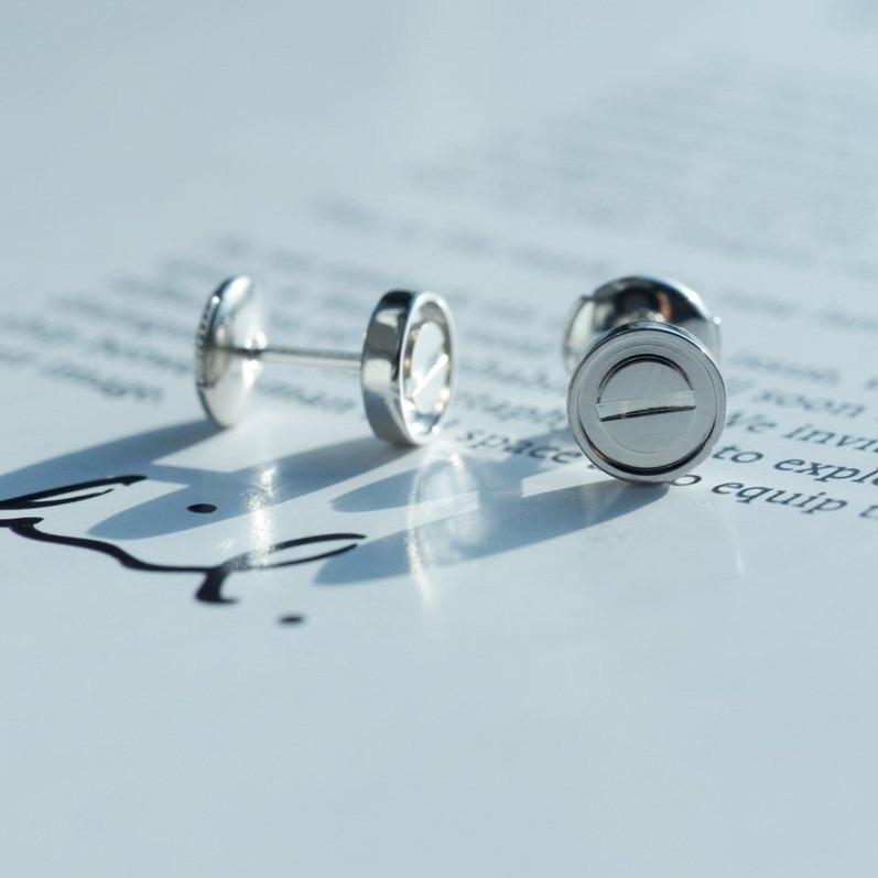 [NOVO] LOVE OHRRINGE SILBER 10MM