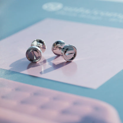 [NOVO] LOVE OHRRINGE SILBER 10MM