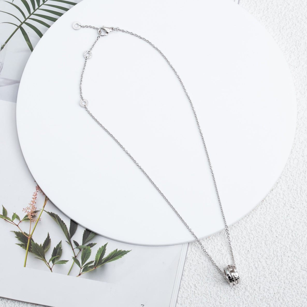 [GALE]PARENTESI NECKLACE SILVER