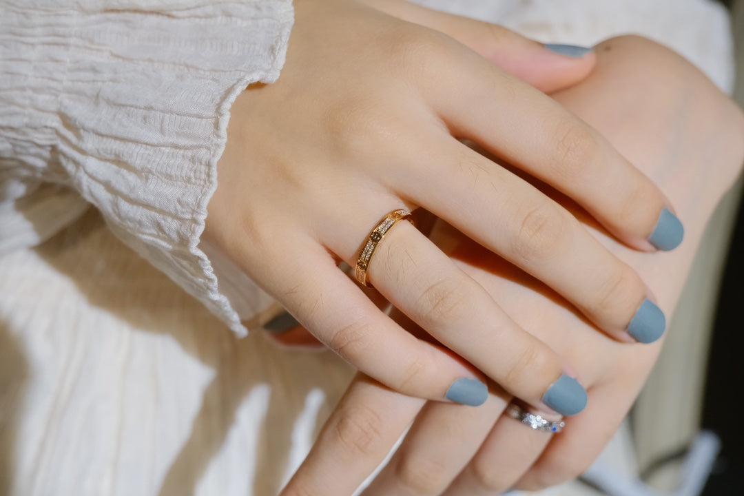 [GALE]LOVE RING 2.65MM DIAMOND