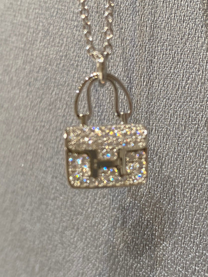 [GALE]CONSTANCE PEDANT DIAMOND NECKLACE