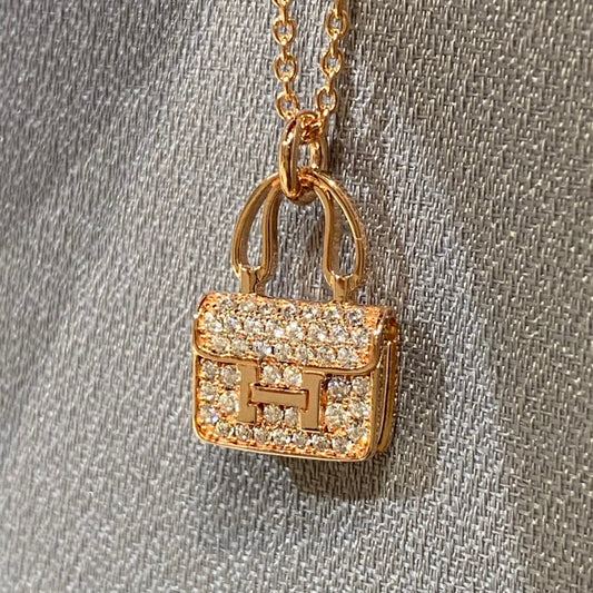 [GALE]CONSTANCE PEDANT DIAMOND NECKLACE