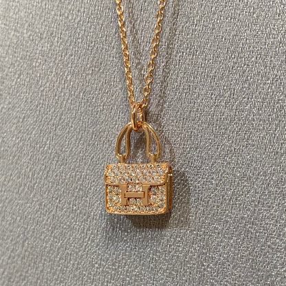 [GALE]CONSTANCE PEDANT DIAMOND NECKLACE