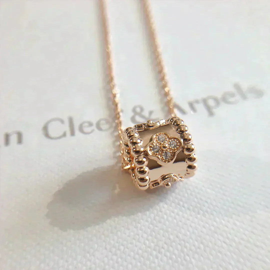 [NOVO]PERLEE Anhängerkette Gold / Roségold