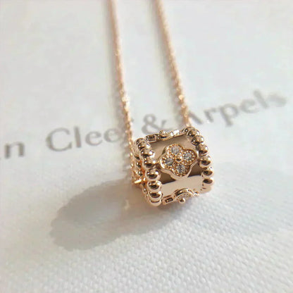 [NOVO]PERLEE Anhängerkette Gold / Roségold