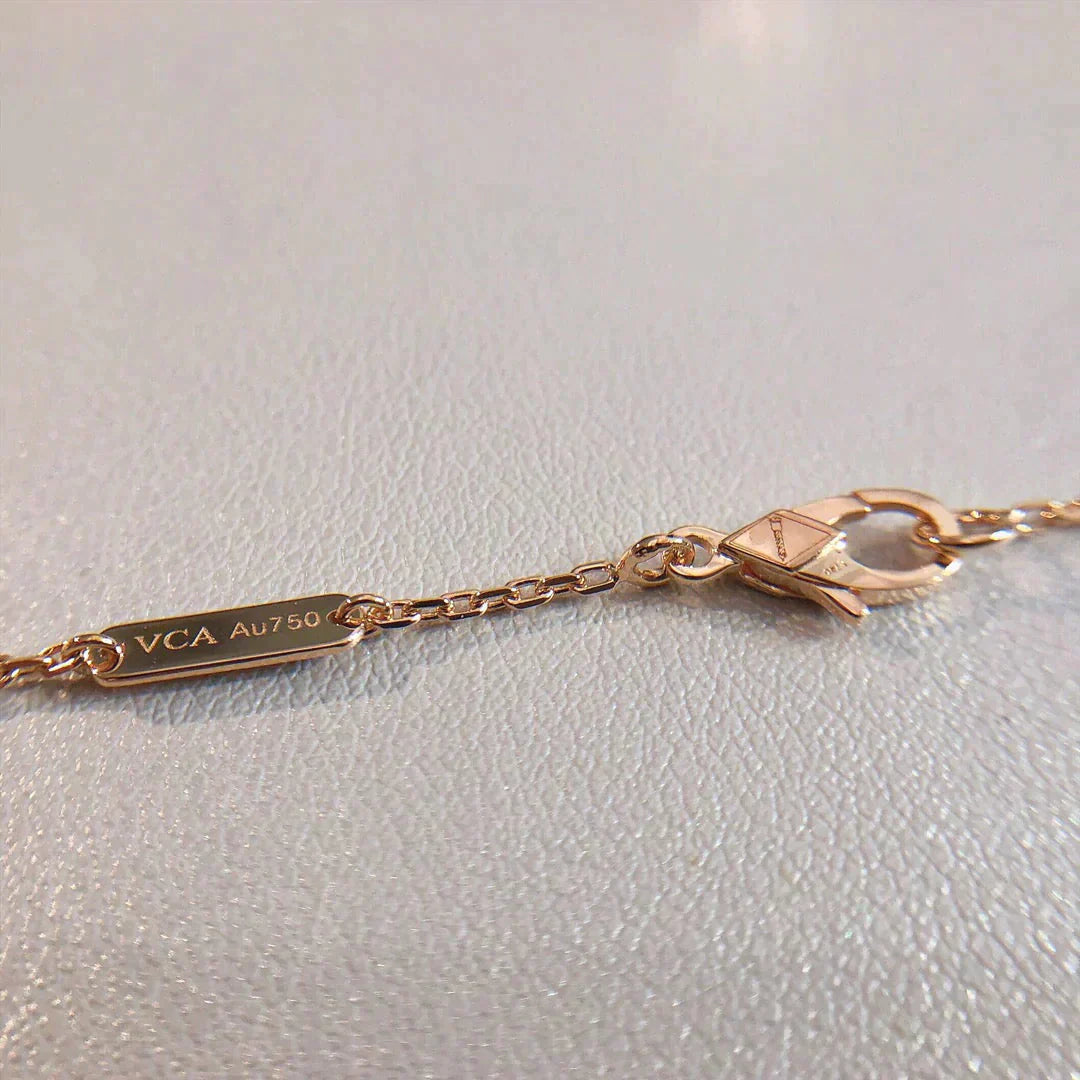 [NOVO]PERLEE Anhängerkette Gold / Roségold