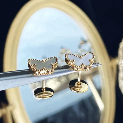 [GALE]SWEET BUTTERFLY MOP EARSTUDS