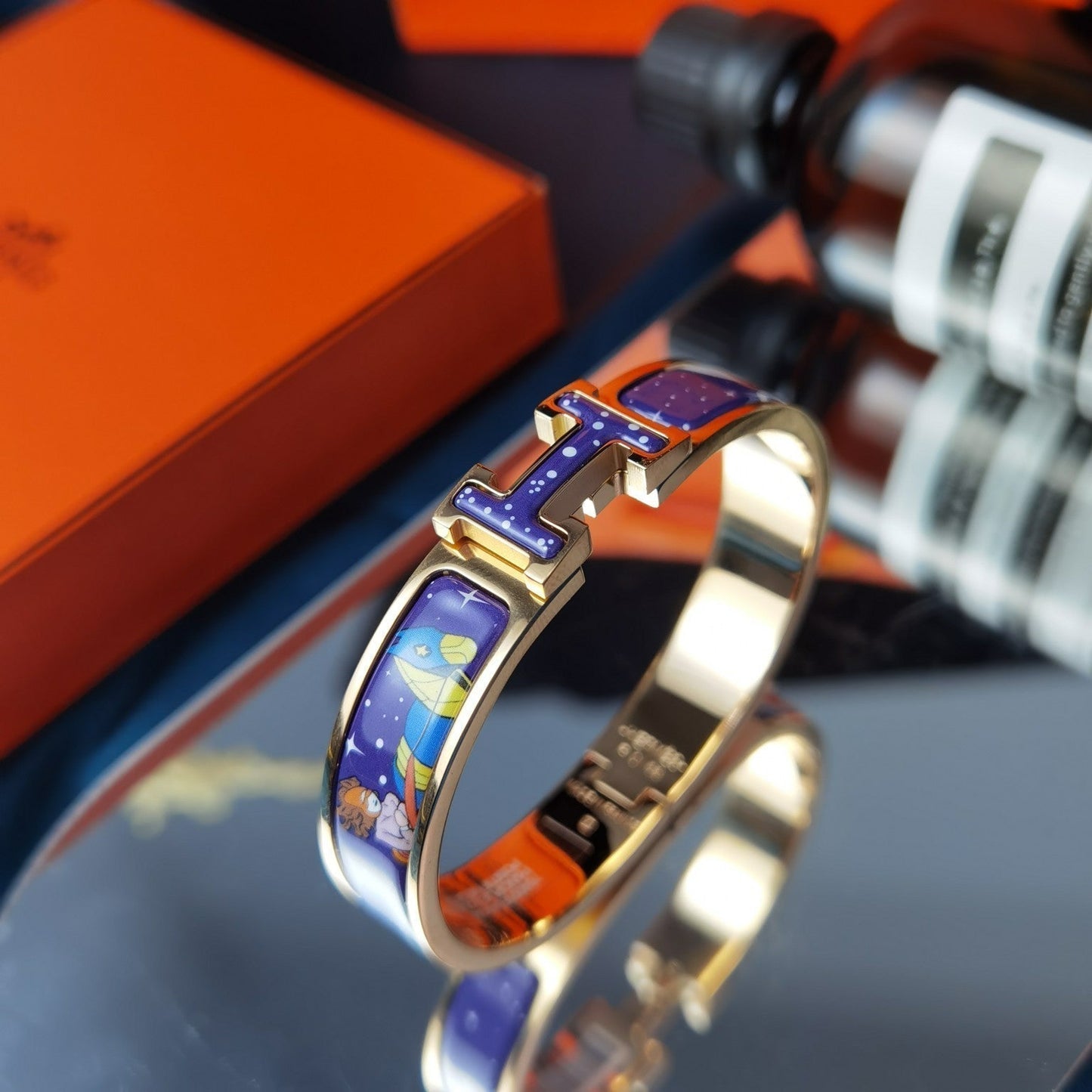 [GALE]H STAR AND MOON BRACELET 12MM