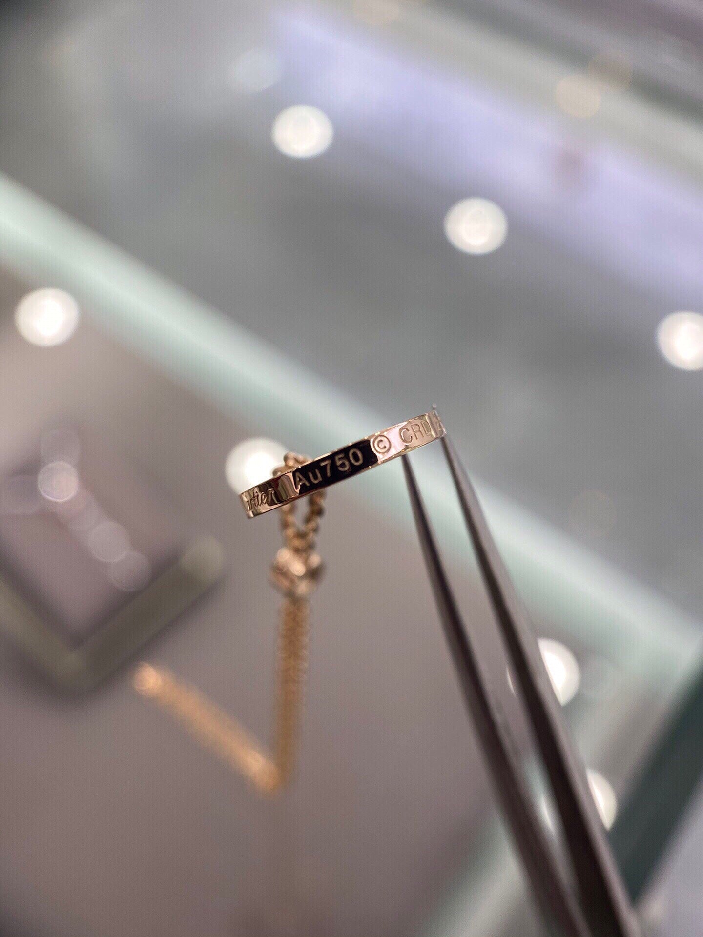 [GALE]LOVE BRACELET 2 DIAMOND