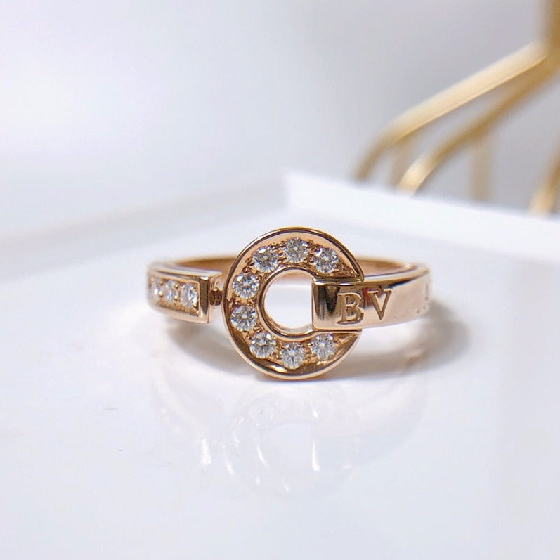 [GALE]DREAM RING DIAMOND PINK GOLD