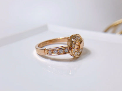 [GALE]DREAM RING DIAMOND PINK GOLD