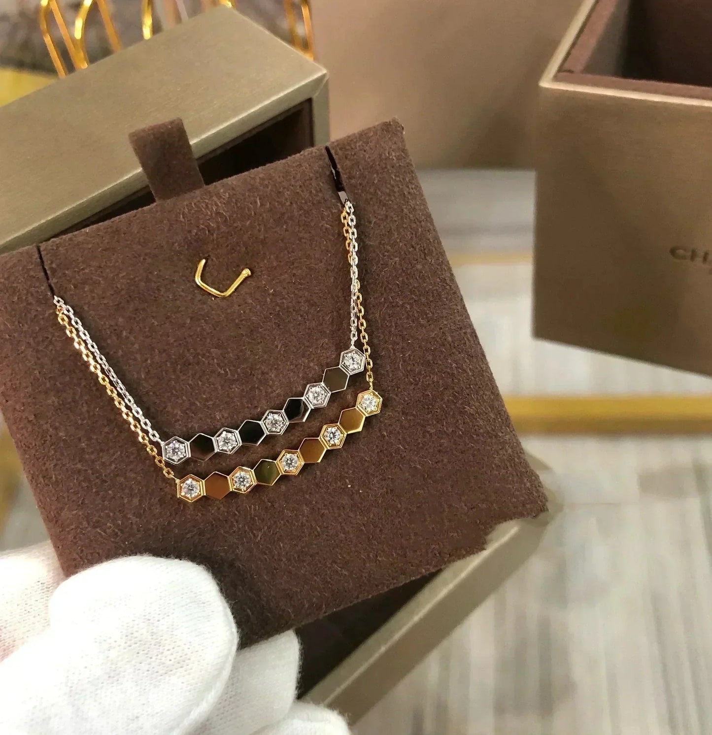 [GALE]BEE LOVE NECKLACE DIAMOND