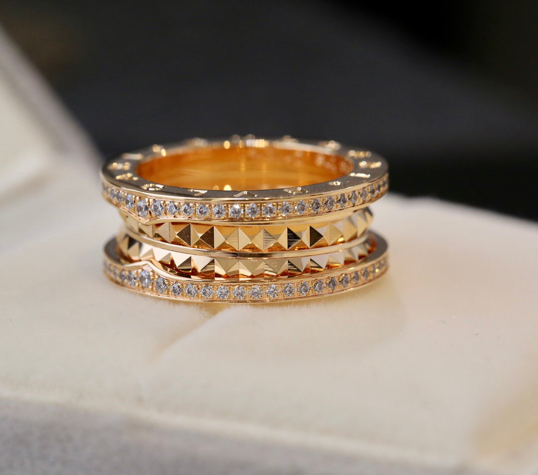 [GALE]ZERO 1 GOLD DIAMOND RING