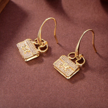 [GALE]KELLY DIAMOND EARRINGS