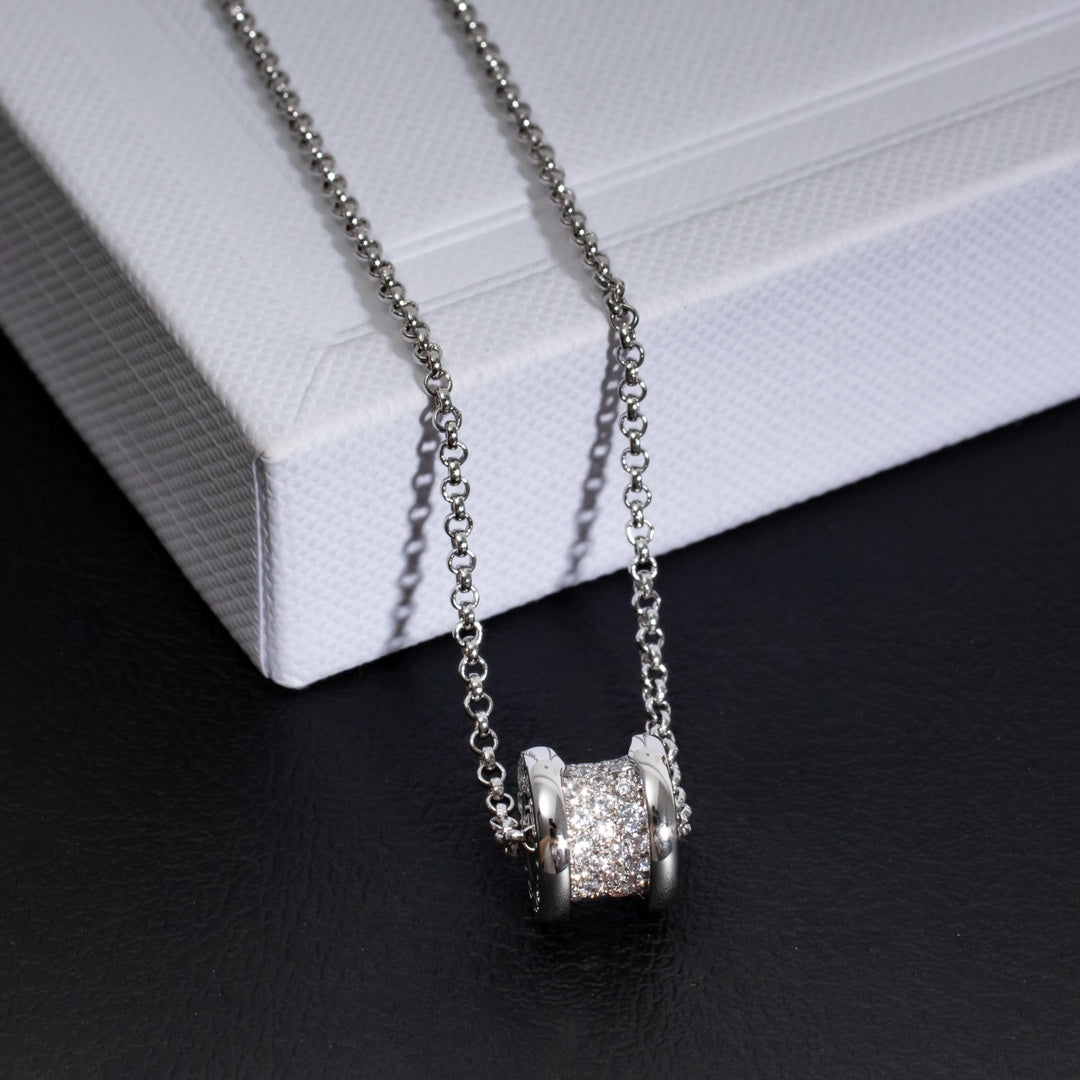 [GALE]ZERO 1 SILVER DIAMOND NECKLACE