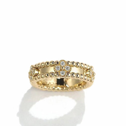 [GALE]PERLEE GOLD DIAMOND RING