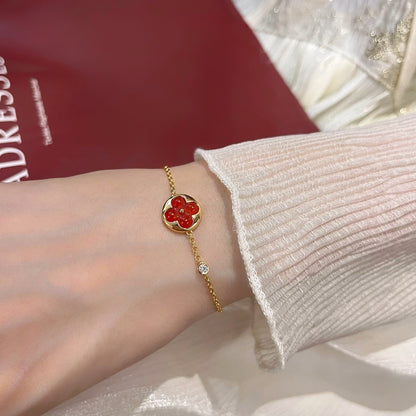 [GALE]SUN PEDANT CARNELIAN BRACELET