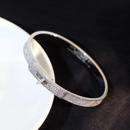 [GALE]KELLY BRACELET DIAMOND PAVED