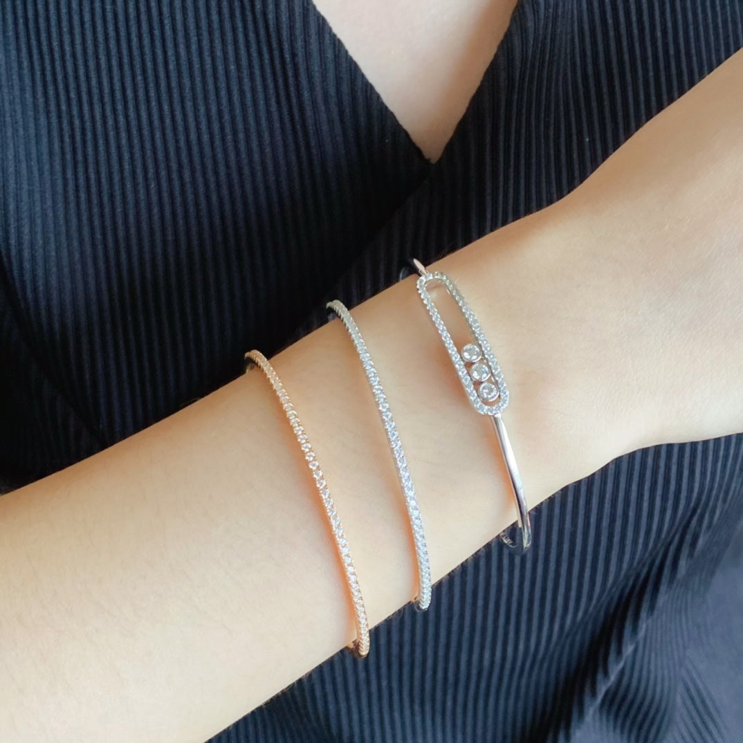 [GALE]MINI DIAMOND TENNIS BRACELET