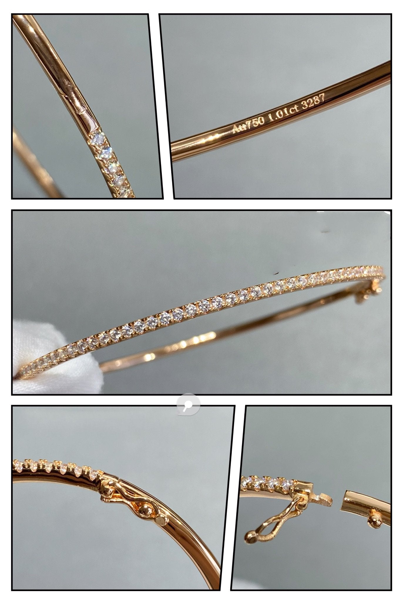 [GALE]MINI DIAMOND TENNIS BRACELET