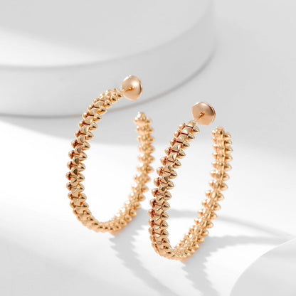 [GALE]CLASH HOOP EARRINGS