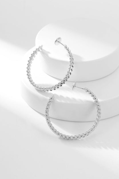 [GALE]CLASH HOOP EARRINGS
