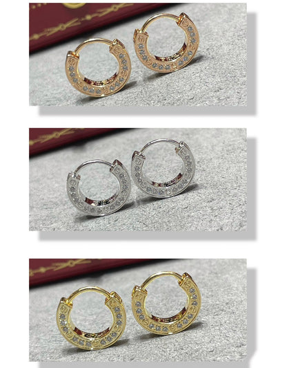 [GALE]LOVE DIAMOND EARRINGS