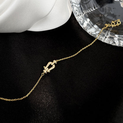 [GALE]FORCE 10 FULL DIAMOND BUCKLE CHAIN LINK MINI MODEL