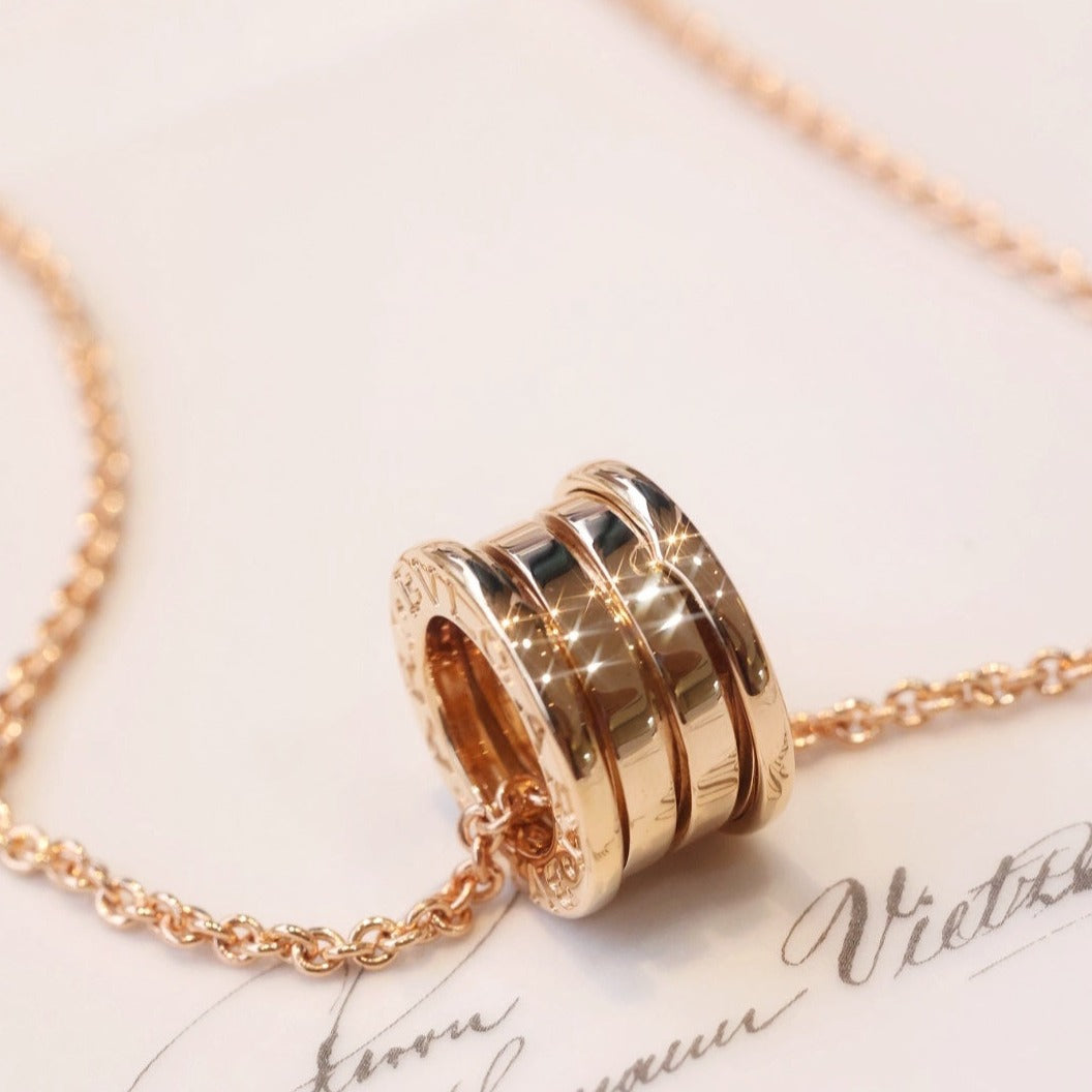 [GALE]ZERO 1 PINK GOLD NECKLACE