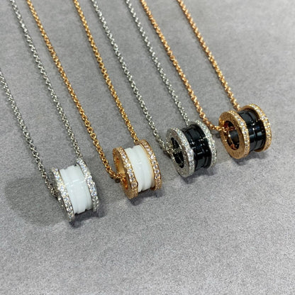 [GALE]ZERO 1 DIAMOND CERAMIC NECKLACE