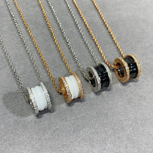 [GALE]ZERO 1 DIAMOND CERAMIC NECKLACE