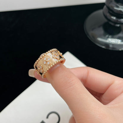 [GALE]PERLEE DIAMOND LARGE RING