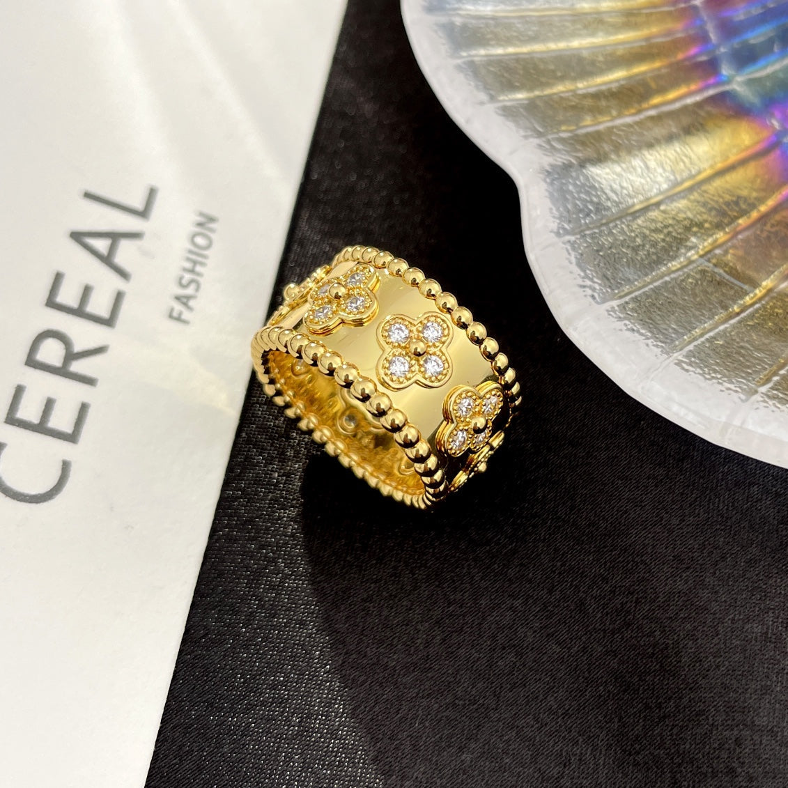[GALE]PERLEE DIAMOND LARGE RING
